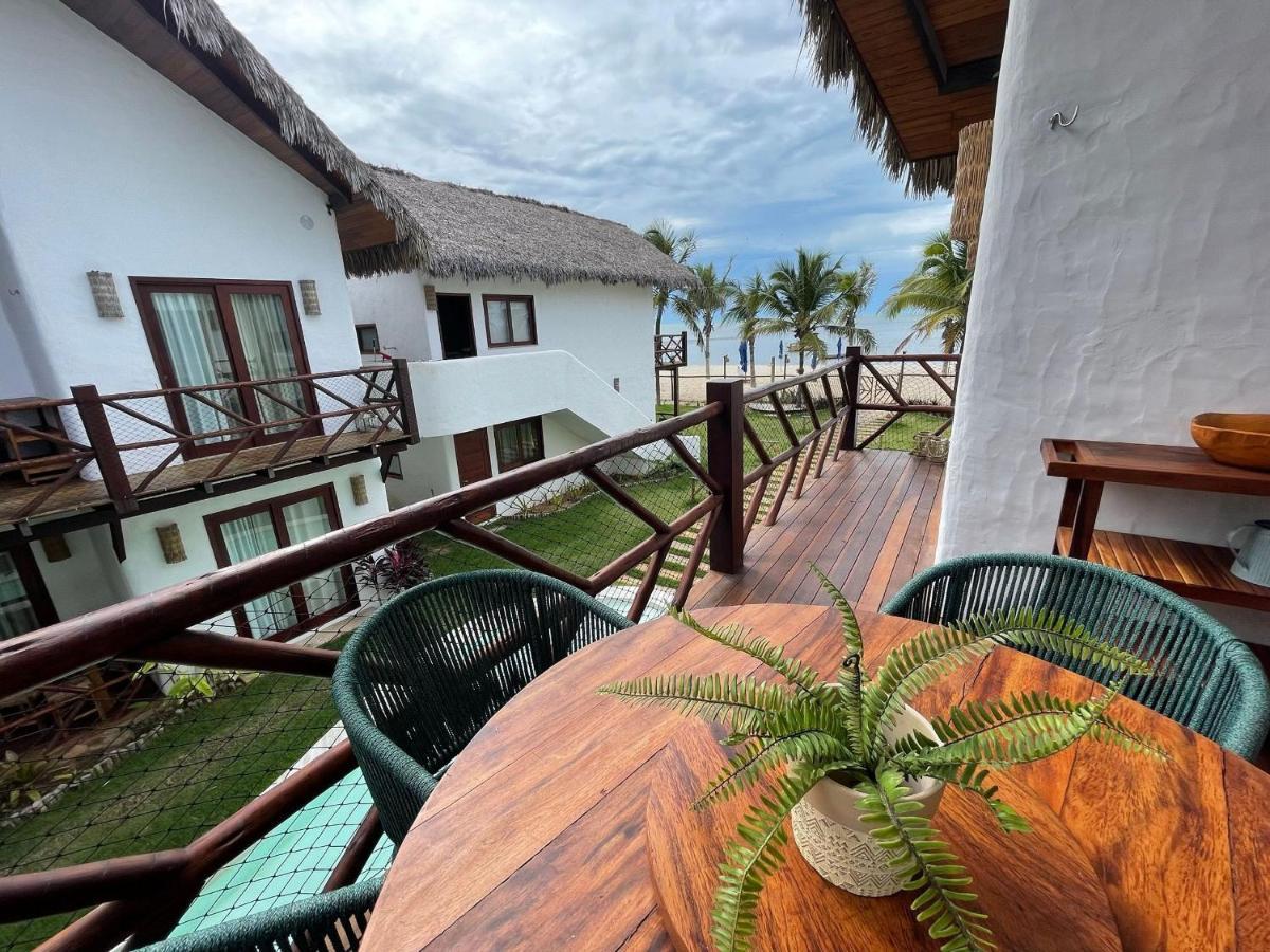 Ap Vila Mar Pe Na Areia Com Vista Para O Mar E Piscina Barra Grande  Zewnętrze zdjęcie